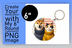 Bright Circle Design for Sublimation , Dog and cat Product Image 1