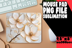 RADIANT desk MAT Playful Design, 3D Flower Product Image 1