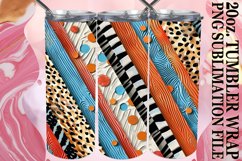 15x Leopard Spots and Flower 3D Tumbler Wraps 20oz Bundle Product Image 8