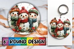 Holiday Mug Design Keychain Gingerbread Wrap Product Image 1