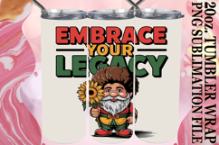 ENCHANTING HORIZONS 20oz TUMBLER WRAP, Juneteenth Product Image 1