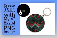 Glitter Stripe Round Design with Colorful Art Product Image 1