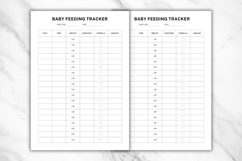 Editable Baby Feeding Tracker Canva Template 1 Product Image 3