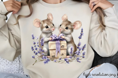 Mothers Day Animals Clipart PNG Product Image 1