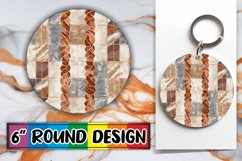Sunny Delights: Abstract Keychain Assortment Product Image 1