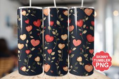 Valentine Pattern Seamless Tumbler | Valentine Tumbler Wrap Product Image 1