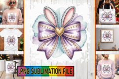 Stylish PNG TSHIRT Designs, Easter Bow Product Image 1