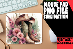 cheerful Desk pad PNG magic, Western Product Image 1