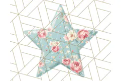 Cute Puffy Star Clipart PNG, 3D Glossy Pastel Stars Clip Art Product Image 4