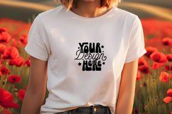 Gildan 64000 Tshirt Mockup, White Tshirt Mockup 64000 Product Image 1