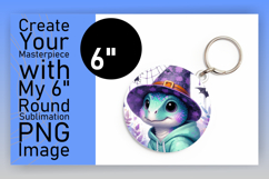 Lovely Round Design Car Coaster Artwork , Halloween Dino Product Image 1