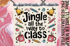 Joyful Reflections 20oz tumbler wrap, Teacher Product Image 1