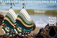 Charming Teardrop Earrings Ideas, Pattern Product Image 1
