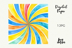 Retro Christmas Ornament Groovy Digital Papers Disco Product Image 2