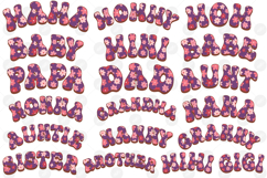Family Mama Dad Sublimation Bundle Mother&#039;s Father&#039;s Day Set Product Image 2