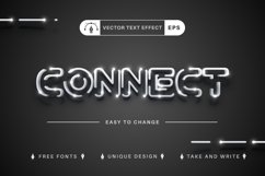 Light Connect - Editable Text Effect, Font Style Product Image 3