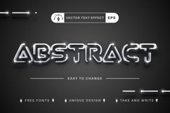 Light Connect - Editable Text Effect, Font Style Product Image 1