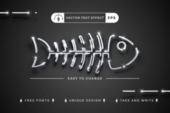 Light Connect - Editable Text Effect, Font Style Product Image 2