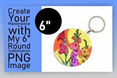Lively Pop Art Sublimation Circle/Round Design Designs Product Image 1