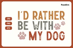 Funny Dog Lover Quotes SVG EPS PNG 2 Product Image 3
