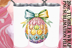 JOYFUL SIPS 20oz TUMBLER WRAP, Easter Egg Product Image 1