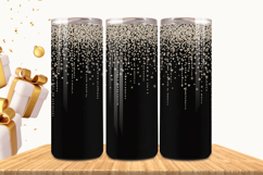 Festive Happy New Year Tumbler Wrap 2026: 20oz Skinny Tumble Product Image 1