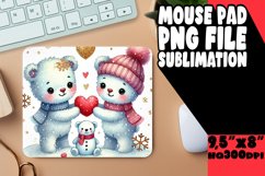LUMINOUS DESK PAD INNOVATIVE ART, Valentine Bear Product Image 1