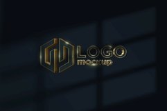 Luxury Gold Logo Mockup Template Product Image 1