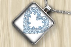 Digital Collage Sheet - Romantic Hearts Product Image 2