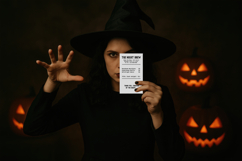 Spooky Halloween Receipt PNG|Funny Printable &amp; Sublimation Product Image 2