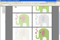 Little Elephant - PDF Cross Stitch Pattern Product Image 2