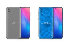 Vivo V11 Vinyl Skin Design Mockup 2018 Product Image 2