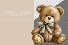 Teddy bear clipart, Teddy clipart, Toy clipart Product Image 3