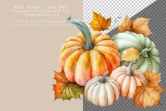Pumpkins clipart, Fall clipart, Autumn sublimation Product Image 7