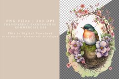Spring birds clipart, Spring sublimation Product Image 7