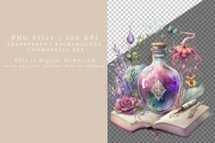 Spell book clipart, Halloween clipart, Fantasy clipart Product Image 9