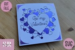 Valentines insert card | Paper cutting | Cricut Card s40 Product Image 5