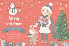 Merry Christmas Illustration Set Product Image 1