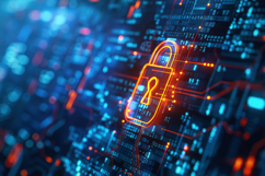 Data Security Background Wallpaper Product Image 1
