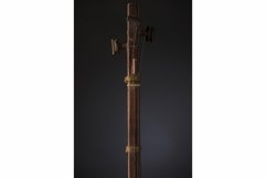 Fretboard of an ancient Asian stringed musical instrument Product Image 1