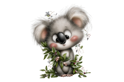 Funny Christmas Koala PNG Bundle Product Image 11