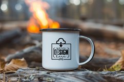 Camping White Enamel Mug Mockups Product Image 1