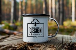 Camping White Enamel Mug Mockups Product Image 1