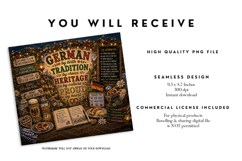 German Tradition Heritage Tumbler Wrap Product Image 2