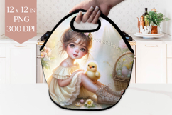 Easter Chick Lunch Bag PNG Product Image 1