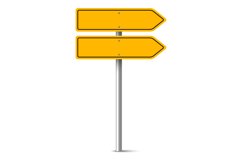 Realistic Road Sign, Vector Set. Product Image 10