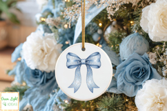 Blue Winter Christmas Clipart, Cold Christmas Graphics PNG Product Image 10