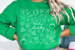 St Patrick's Day png | Feelin' Lucky png Product Image 3