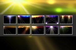 10x Spot Lights - colorful background on black Product Image 1