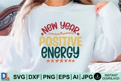 Happy New Year SVG Design, New Year SVG, New Year design Product Image 1